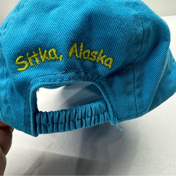 Kids Tees by Stephen Joseph Blue Little Kids beach Seashell Embroidered Hat - Picture 3 of 5